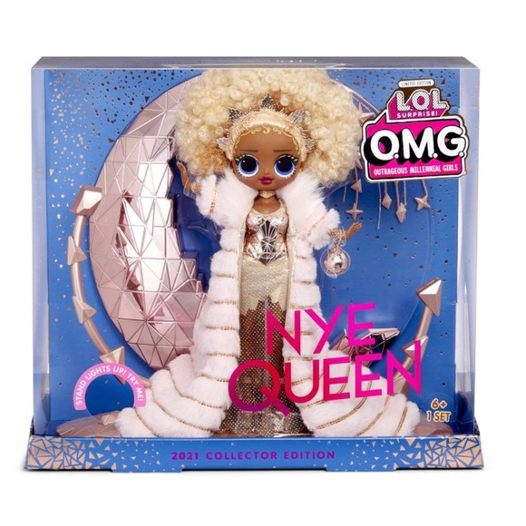 L.O.L. Surprise! Other - L.O.L. Surprise! O.M.G. 2021 Collector Edition NYE Queen Fashion Doll